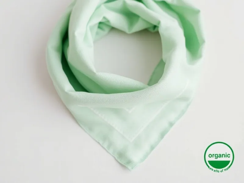 Foulard coton biologique GOTS grossiste